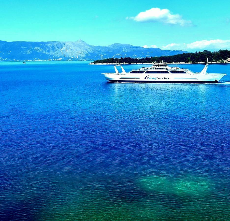 Vidos Seaview Suite Corfu  Eksteriør billede