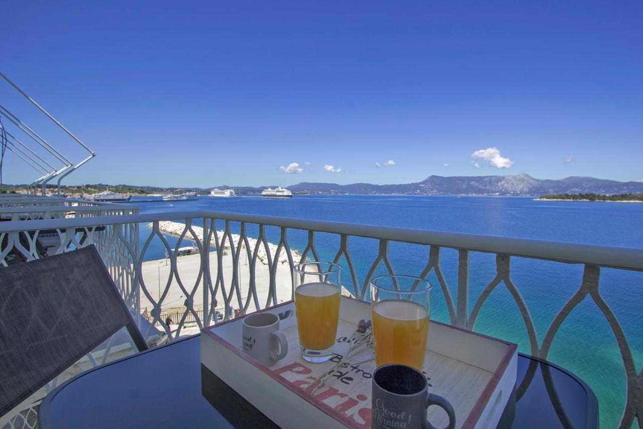 Vidos Seaview Suite Corfu  Eksteriør billede